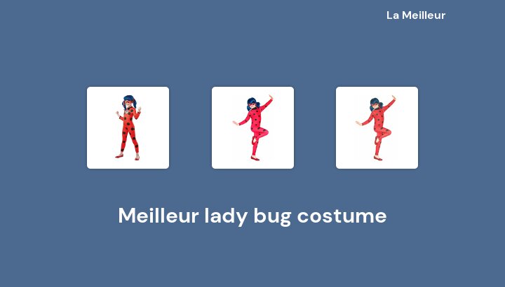 38 Meilleur lady bug costume en 2022 [Basé sur 338 avis]