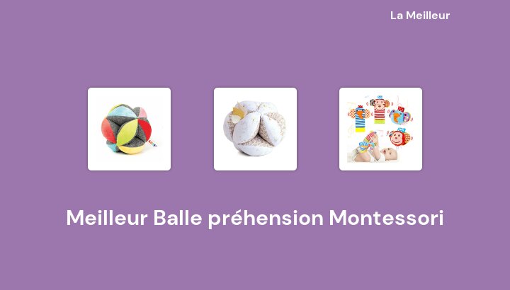 45 Meilleur Balle préhension Montessori en 2022 [Basé sur 306 avis]