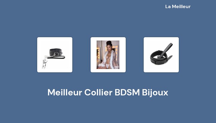 45 Meilleur Collier BDSM Bijoux en 2022 [Basé sur 986 avis]