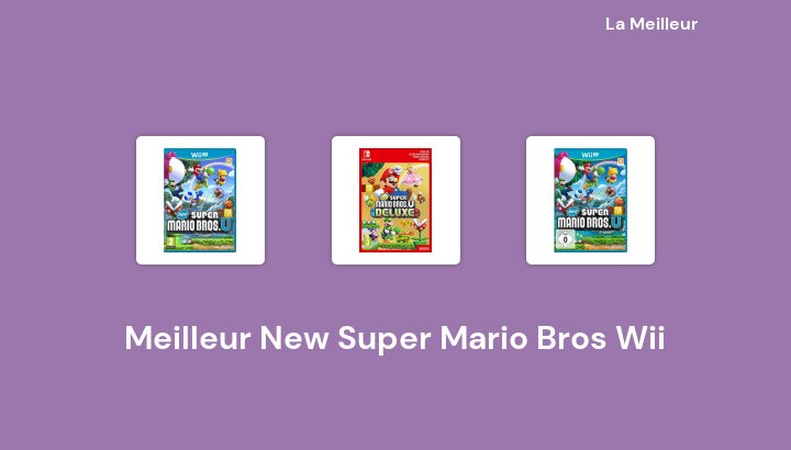 46 Meilleur New Super Mario Bros Wii en 2022 [Basé sur 916 avis]